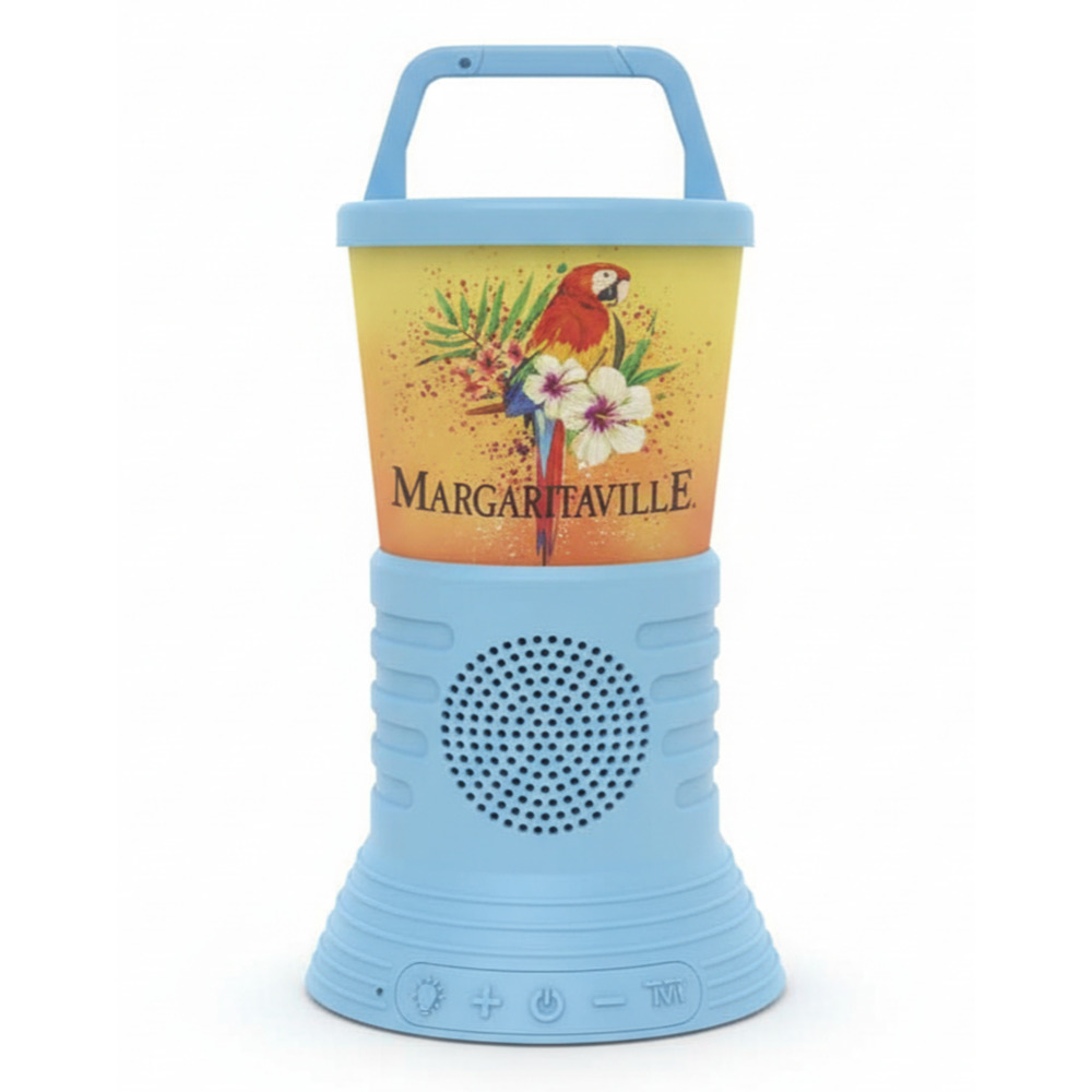 Margaritaville Light The Way Lantern Bluetooth Wireless Speaker Multicolor New